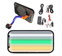 json2xml Strumenti per la Riparazione ammaccature Luminose PDR,Scheda a Strisce LED per riflettore per ammaccature per Auto,Luce per Test a Strisce per carrozzeria Automobili,Supporto a Doppio Scopo