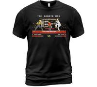 JSONBS Cotton T-Shirt The Karate Kid Game Movie Tee Mr. Miyagi Nariyoshi Keisuke MiyagiBlack3XL