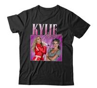 JSONBS Kylie Minogue Appreciation Tshirt Unisex & Kids Homage Throwback Stag Hen DoBlack3XL