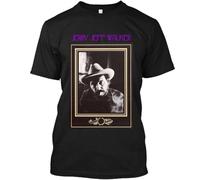 JSONBS Limited Jerry Jeff Walker Album American Country Musician Logo T-ShirtBlackXXL