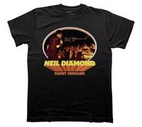 JSONBS Neil Diamond 'Sweet Caroline Oval' () T-SHIRTBlackM