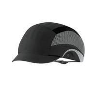 JSP AeroLite - Berretto con visiera e visiera micro, leggero, ventilato, colore: Nero