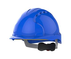 JSP AJF170 - 000 - 500 EVO3 casco Revolution ruota a cricco, ventilato, blu