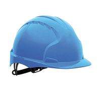 JSP EVO®3 - Casco di sicurezza con cricchetto, colore: Blu