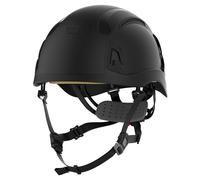 JSP EVO ALTA Baseworker Elmetto Premium ABS, Ventilato, Rotella, Nero