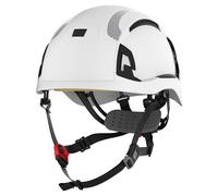 JSP EVO ALTA DualSwitch Elmetto Premium ABS Cantiere e Alpinismo, Bianco