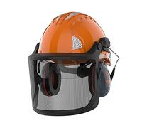 JSP EVOGuard M2 Elmetto Forestale Sistema Completo con Visiera, Arancio