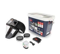 JSP PowerCap Active Respiratore Elettroventilato con Berretto Antiurto | Protezione da polvere e particelle. Batteria 8 h e USB. TH1. Legno, bricolage. EN 12941 & EN 812.