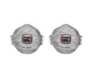 JSP Springfit Facciale Filtrante 436 FFP3OV con Valvola Typhoon, e Carboni Attivi, Confezione da 20 (BGA802206000)