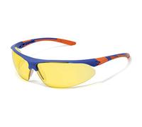 JSP STEALTH 9000 telaio e antinebbia occhiali Ambra Lens colori blu/arancione (ASA77015P900)