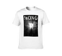 JSPIMM Mono Nowhere Now Here T-Shirt White Mens Tee Unisex Shirt M