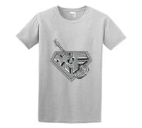 JSPIMM Mothers Finest Logo T-Shirt Gray Mens Tee Unisex Shirt XXL
