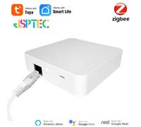 JSPTEC Tuya Multi-mode WiFi ZigBee 3.0 Bluetooth Mesh Gateway Hub Bridge Wireless e cablato Smart Life App Controllo remoto