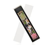 JSRQT Segnalibri Personalizzati Iniziale S Particolare Trasparenti Segnalibro Bambini Laurea per Amante dei Libri Donne Legami Regalo Maestra Forniture Lettura Anniversari Forma Di Fiore Essiccato