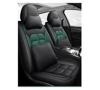 JSRVQKMS Anteriore Set Copri Sedile Per A3 8P 8L Per Sportback Per Q7 Q5 Per A4 B7 A6 C5 Cuscino Supporto Sedile Auto Protezione Interni Pelle(Green,9 PCS)