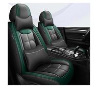 JSRVQKMS Anteriore Set Copri Sedile Per BMW Per X5 E87 X1 Per X2 X3 X4 X6 Per X7 Per M3 M4 M5 Coprisedile Auto Protezione Interni Seggiolino Cuscini(Black Green 5 Seat,DE)