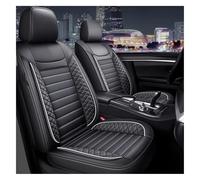 JSRVQKMS Anteriore Set Copri Sedile Per Civic Per City Per CRV Per Crosstour Per Jazz Per Odyssey Per AVezel Coprisedile Auto Accessori Protettivi Seggiolino(Black White 5 Seat,A)