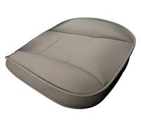 JSRVQKMS Anteriore Set Copri Sedile Per Cuscino Protettivo Seggiolino Auto Singolo Senza Schienale Rivestimento Pelle PU Supporto Maggior Parte SUV Quattro Porte(1pcs Front Gray)