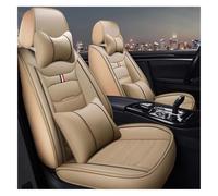 JSRVQKMS Anteriore Set Copri Sedile Per M&ercedes Per CLASSE GLA Per W166 W167 Per GL GLB GLC GLE Per GLK GLS Cuscino Supporto Seggiolino Auto Protecto 5 Fodere(Beige,Deluxe Edition)