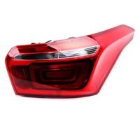 JSRVQKMS Per Citroën Per C-Elysee Berlina 2017-2020 Fanale Posteriore Indicatore Di Direzione Luce Freno Gruppo Ottico Senza Lampadina Completo Alloggiamento gruppo fendinebbia posteriore(Only right)