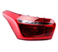 JSRVQKMS Per Citroën Per C-Elysee Berlina 2017-2020 Fanale Posteriore Indicatore Di Direzione Luce Freno Gruppo Ottico Senza Lampadina Completo Alloggiamento gruppo fendinebbia posteriore(Only left)