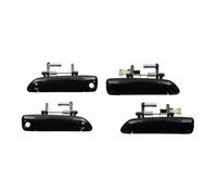 JSRVQKMS per Civic 2001 2002 2003 2004 2005 4 Pz/Lotto Anteriore e Posteriore Esterno Maniglie per Porte Set Nero 72180S5A013, 72180S5DA02 Maniglia per Porta
