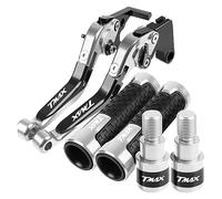 JSRVQKMS per TMAX 500 530 2008 2009 2010 2011 2012 2013 2014 2015 2016 2017 2018 Freno Leve di Frizione Manubrio Maniglia Grip End Freno Frizione Leve(12)