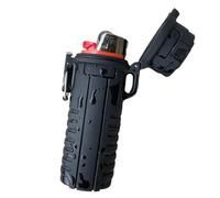 JSSELLER Custodia impermeabile per accendino BIC Standard Full Size in J6 - Custodia multiuso per accendino da esterno, per campeggio, sopravvivenza, escursionismo e EDC, custodia protettiva