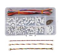 JST SH1.0 - Kit di connettori e cavo in silicone pre-rettificato, adattatore compatibile per drone FPV Flight Controller SpeedyBee F405
