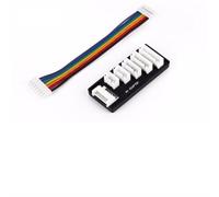 JST-XH Balance Board Adapter 2S-6S Caricabatterie LiPo per batteria RC, mozzo in plastica a 6 canali con cablaggio, compatibile con Hobbyking E-Flite