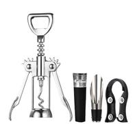 JSTHHTT Cavatappi con Tappo del Vino Apribottiglie Vino Professionale Levatappi Accessori del Vino Sfociare Bottiglia di Birra/Vino Rosso, Accessori Bar Esterno, Gadget Utili per Feste