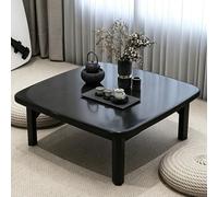 JSWHYBD Tavolino Basso Pieghevole da Terra Giapponese, Tavolini da caffè Pieghevoli in Legno per Soggiorno, Camera da Letto, Balcone, Tatami, Opzioni Multi-Formato e Colore A 70cm/27.6in