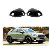 JSYDMA Calotta Specchietto Retrovisore per Audi Q2 SQ2 2019-2022, Auto Specchio Laterale Coperture Protezione dello Specchio Parti,B-Piano Black