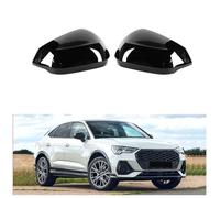 JSYDMA Calotta Specchietto Retrovisore per Audi Q3 F3 Q3L 2019-2022, Auto Specchio Laterale Coperture Protezione dello Specchio Parti,B-Painted Black