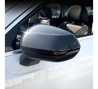 JSYDMA Calotta Specchietto Retrovisore per Audi Q3 F3 Q3L 2019-2022, Auto Specchio Laterale Coperture Protezione dello Specchio Parti, C-Carbon Fiber