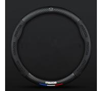 JSYJCF Coprivolante per Mazda CX-5 2012-2017, Traspirante e Antiscivolo, Copertura Protettiva per Il Volante Dell'auto Coprivolante del Volante Accessori Interni,A/