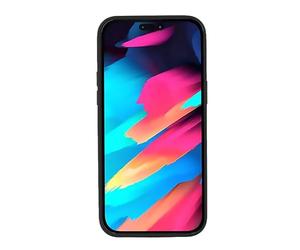JT Berlin BackCase Pankow Custodia in silicone morbido compatibile con Apple iPhone 15 Pro Max [copertura flessibile in TPU, custodia protettiva compatibile con la ricarica wireless] nero
