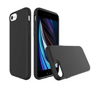 JT Berlin BackCase Pankow-Safe - Custodia compatibile con Apple iPhone SE (2022 e 2020) / iPhone 8 [protezione anticaduta da 120 cm, compatibile con ricarica wireless (Qi), fotocamera e pellicola