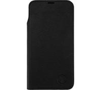 JT Berlin Custodia a libro in vera pelle, compatibile con Apple iPhone 17 Pro Max (due scomparti interni per carte di credito, funzione di supporto, utilizzabile senza restrizioni) - nero