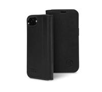 JT Berlin Custodia a libro Tegel 360 per iPhone 17e e 16e, in vera pelle, con protezione a 360°, funzione leggio e scomparti per carte di credito), colore nero