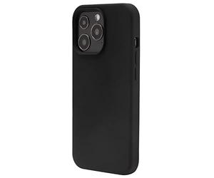 JT Berlin Liquid Silicone Custodia Sottile Compatibile con Apple iPhone 13 Pro Custodia Silicone [Wireless Charging Compatibile,Morbida Fodera interna in Microfibra Modello Steglitz] Nero 10780