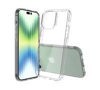 JT BERLIN Pankow Clear CUSTODIA per Apple iPhone 14 Pro Max, Trasparente