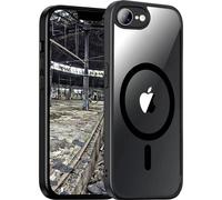 JT Berlin Case Pankow Hybrid MS Custodia compatibile con Apple iPhone 16e (protezione secondo gli standard militari statunitensi, ricarica wireless (Qi) / ricarica magnetica compatibile) nero