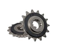 JT Sprockets Pignone SILENZIATO 15 Denti con Passo 520 GOMMATO JTF1538.15RB