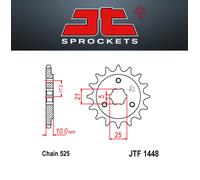 JT Pignone Acciaio 1448 Denti 13 Passo 525 per Suzuki DR650 SE- 1996-2018