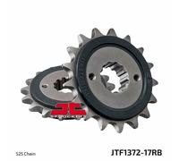 JT Spockets Pignone a SILENZIATO 17 Denti con Passo 525 GOMMATO JTF1372.17RB