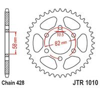 JT SPROCKETS Corona Acciaio Standard - 428