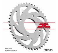 JT SPROCKETS Corona in acciaio ultraleggero anodizzato duro 803 - 428