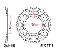 JT SPROCKETS CORONA PIATTO TRASMISSIONE POSTERIORE