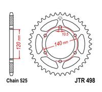 JT SPROCKETS CORONA PIATTO TRASMISSIONE POSTERIORE